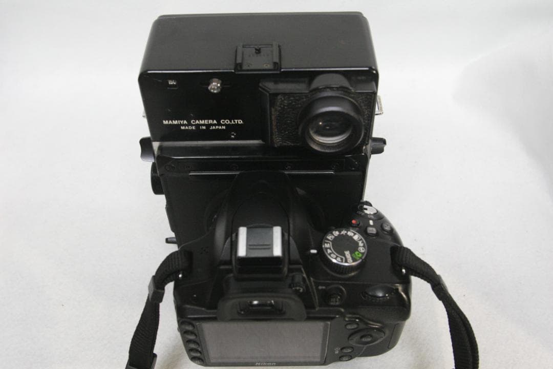 マミヤスーパー23用デジタルマウントアダプターforニコンF