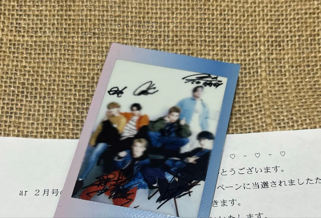 川村壱馬 吉野北人 RIKU 藤原樹 浦川翔平 武知海青 直筆サイン入りチェキ