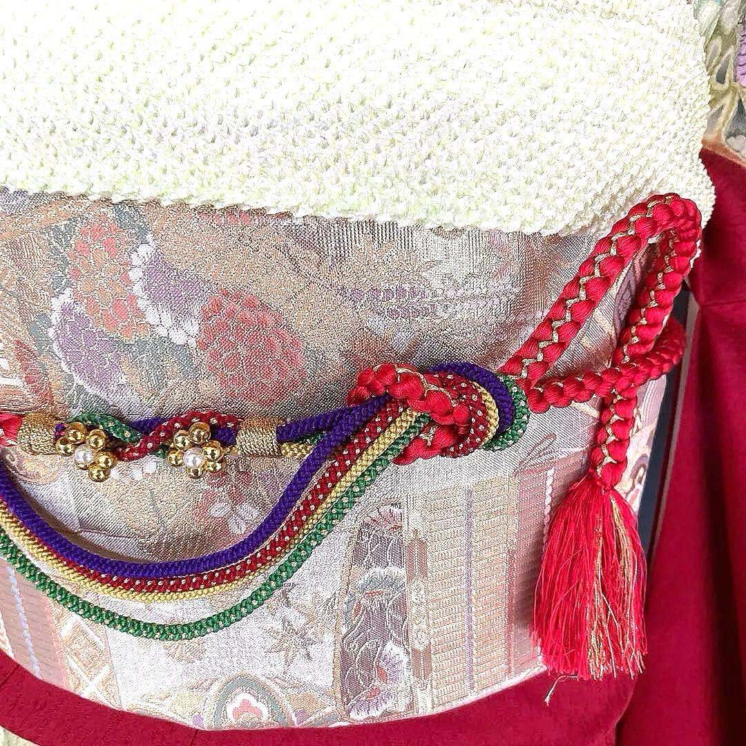 振袖フルセット　プラスサイズ　手描き友禅　辻ヶ花　成人式振袖　振袖　裄丈68