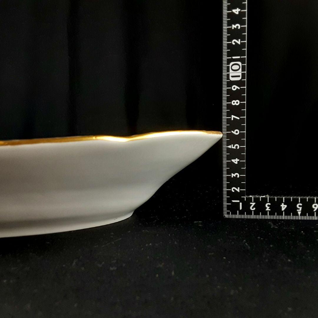 1905年 KPM ベルリン 手描き フィッシュプラター 51×24㎝　ma