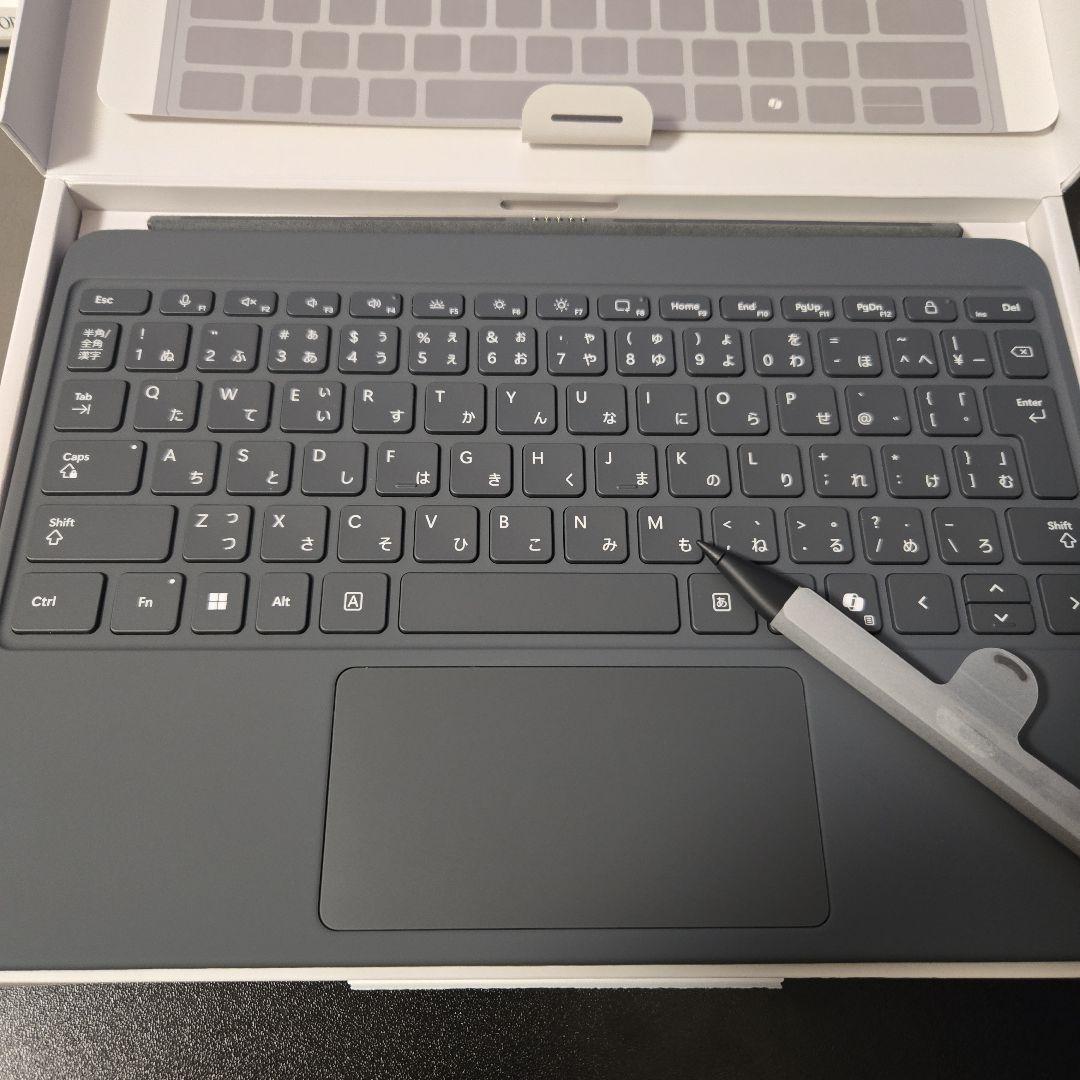 Surface Pro 12 キーボード（スリム ペン付き） ストーン グレー