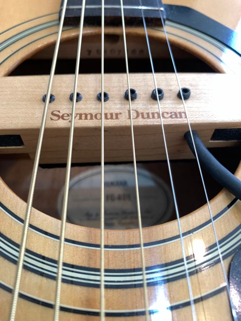 YAMAHA FG401 Seymour Duncan Mapleピックアップ付