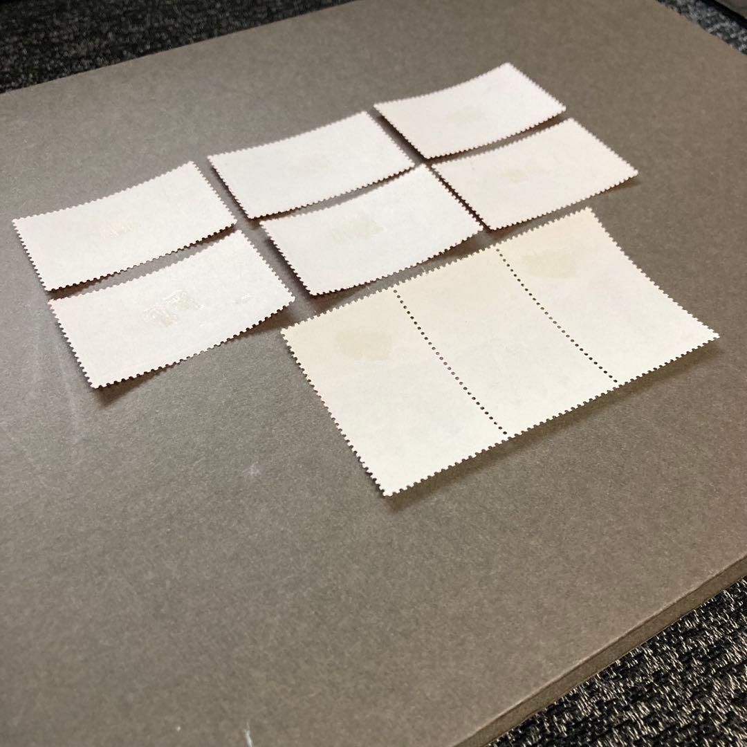 中国切手　革4　中国共産党50周年　1971年　未使用　9種完