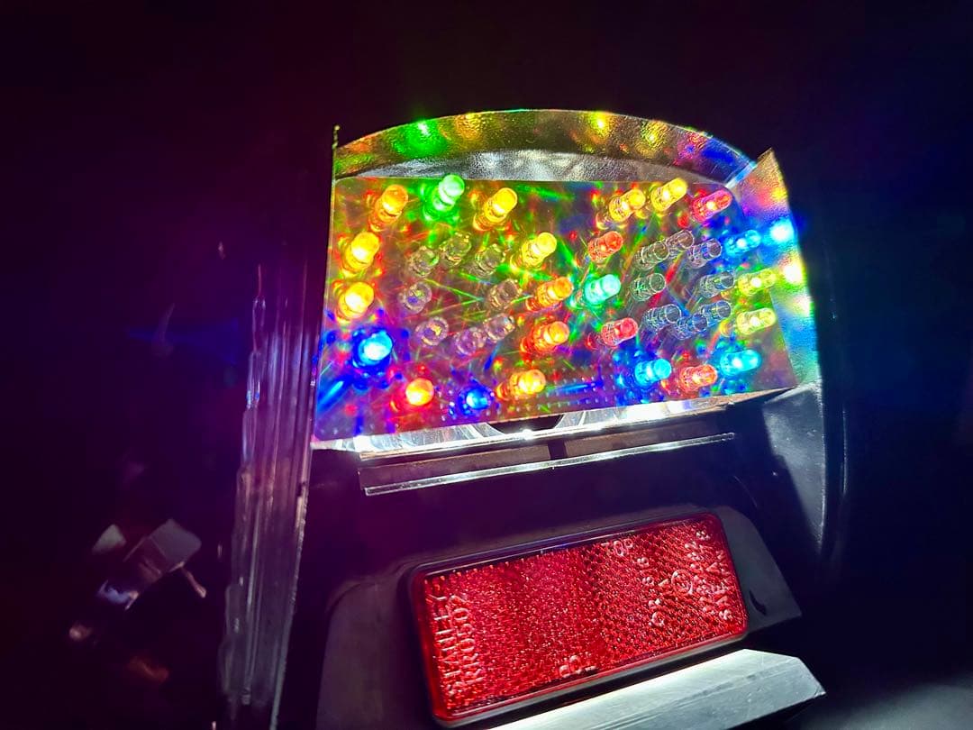 ZX af34 af35 RGB ◎◎ テール ランプLED レインボ —