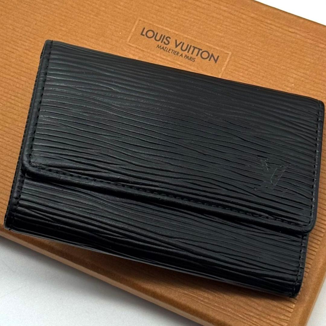 美品 ルイヴィトン エピ ミュルティクレ6 キーケース キーホルダー 鍵 黒