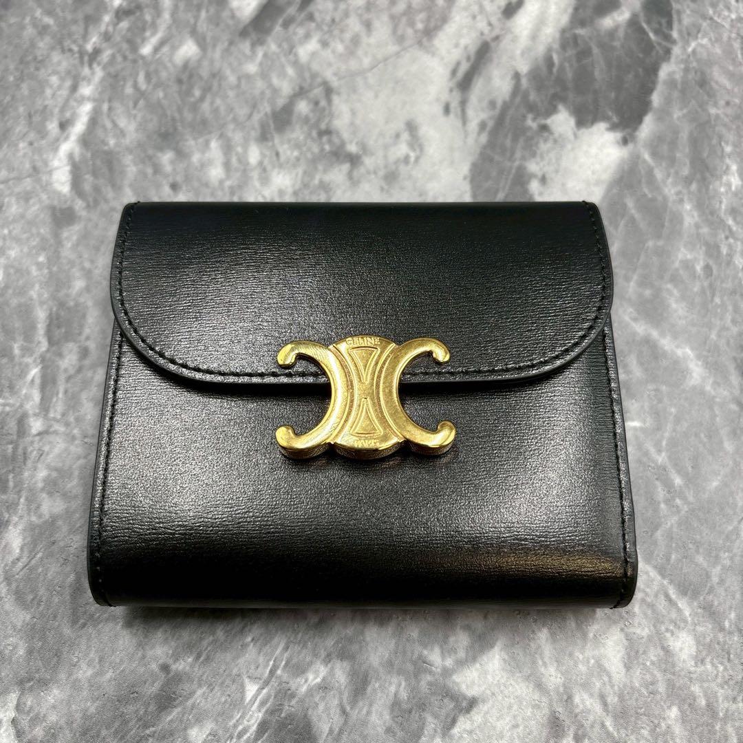 みつ ✨セリーヌ　トリンオフ　三つ折り財布