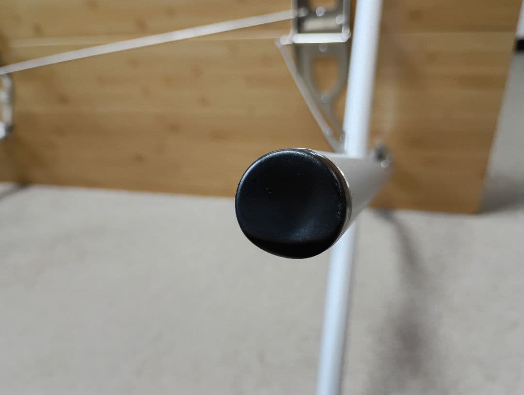 《美品》スノーピーク　ワンアクションテーブルロング竹〈LV-015TR〉