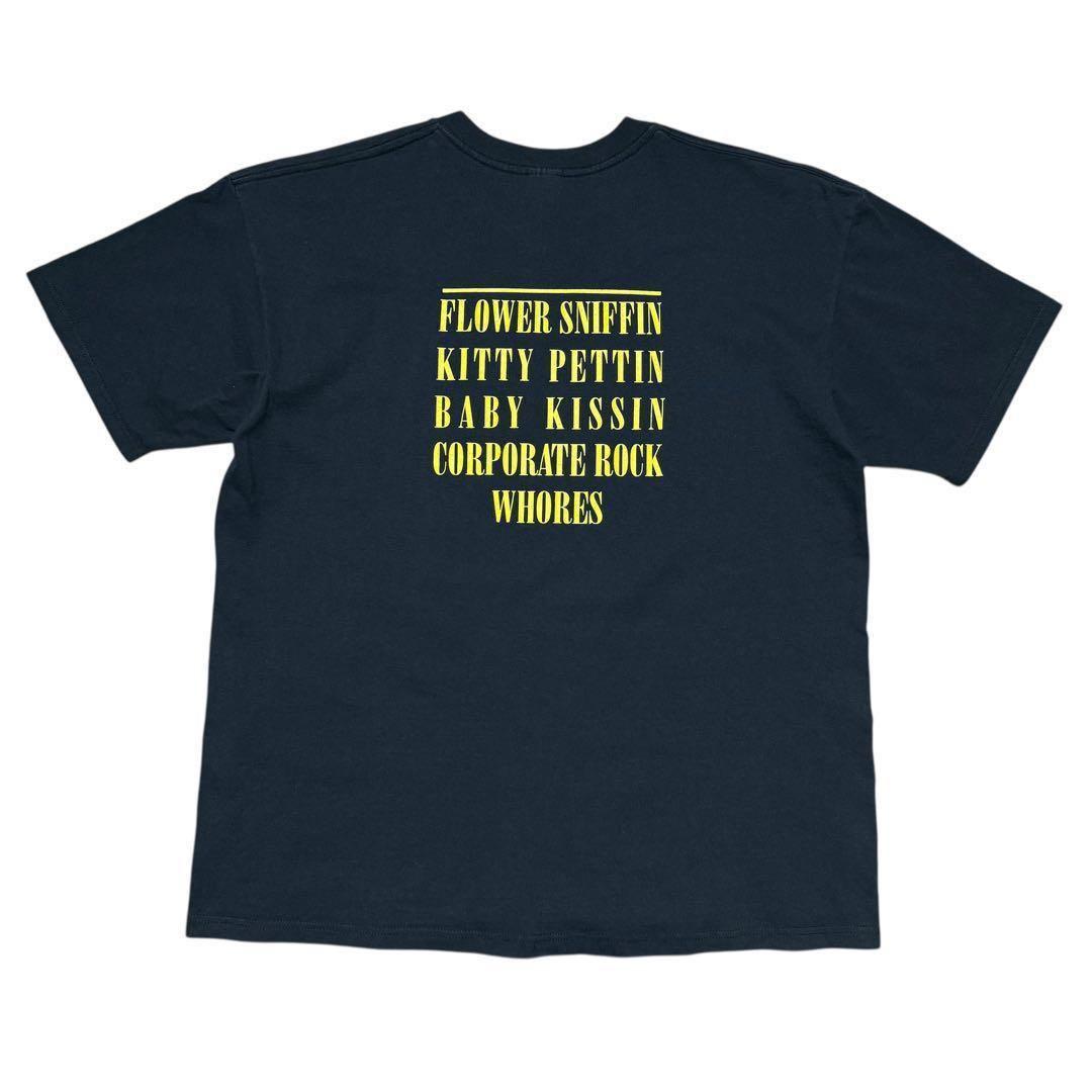 希少 XL 00's NIRVANA SMILE Tシャツ 1992 anvil