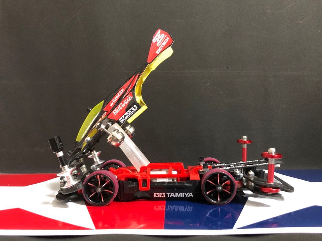 ミニ四駆　完成品　MSフレキ　フルカスタム仕様　ネオヴァンキッシュ