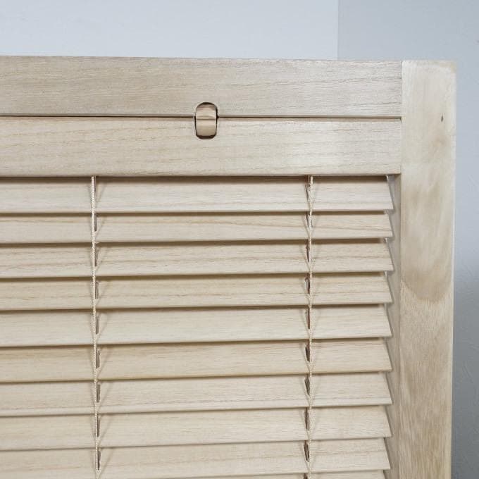 【新品・未使用】　パテイション　スクリーン　衝立　　3連　ルーバー式