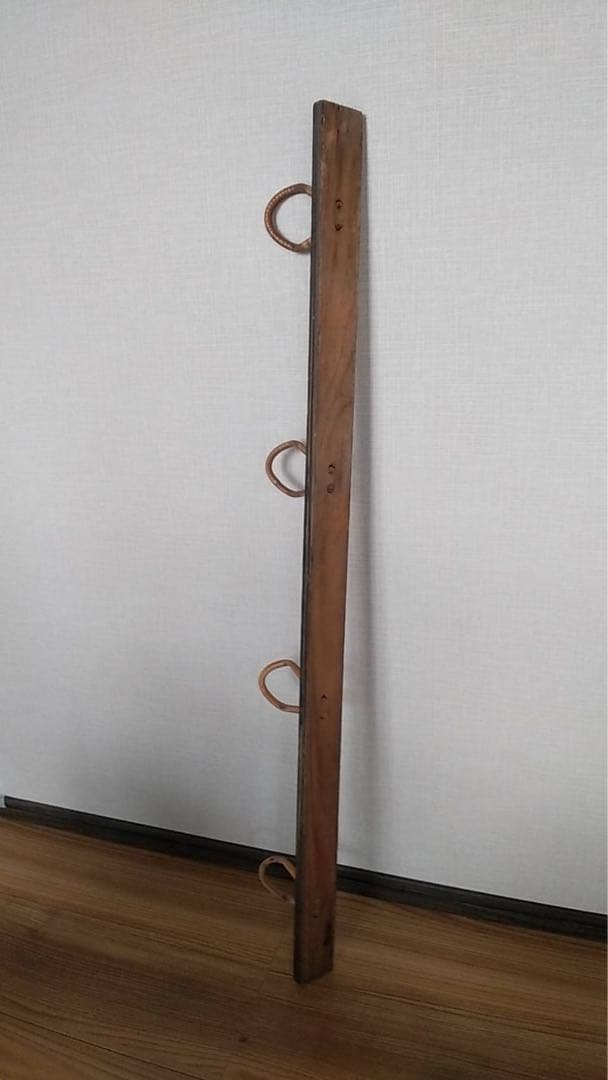 ハンガーラックハンガーバー、ポール、ハンガー、ヴィンテージ　衣装ラックレトロ