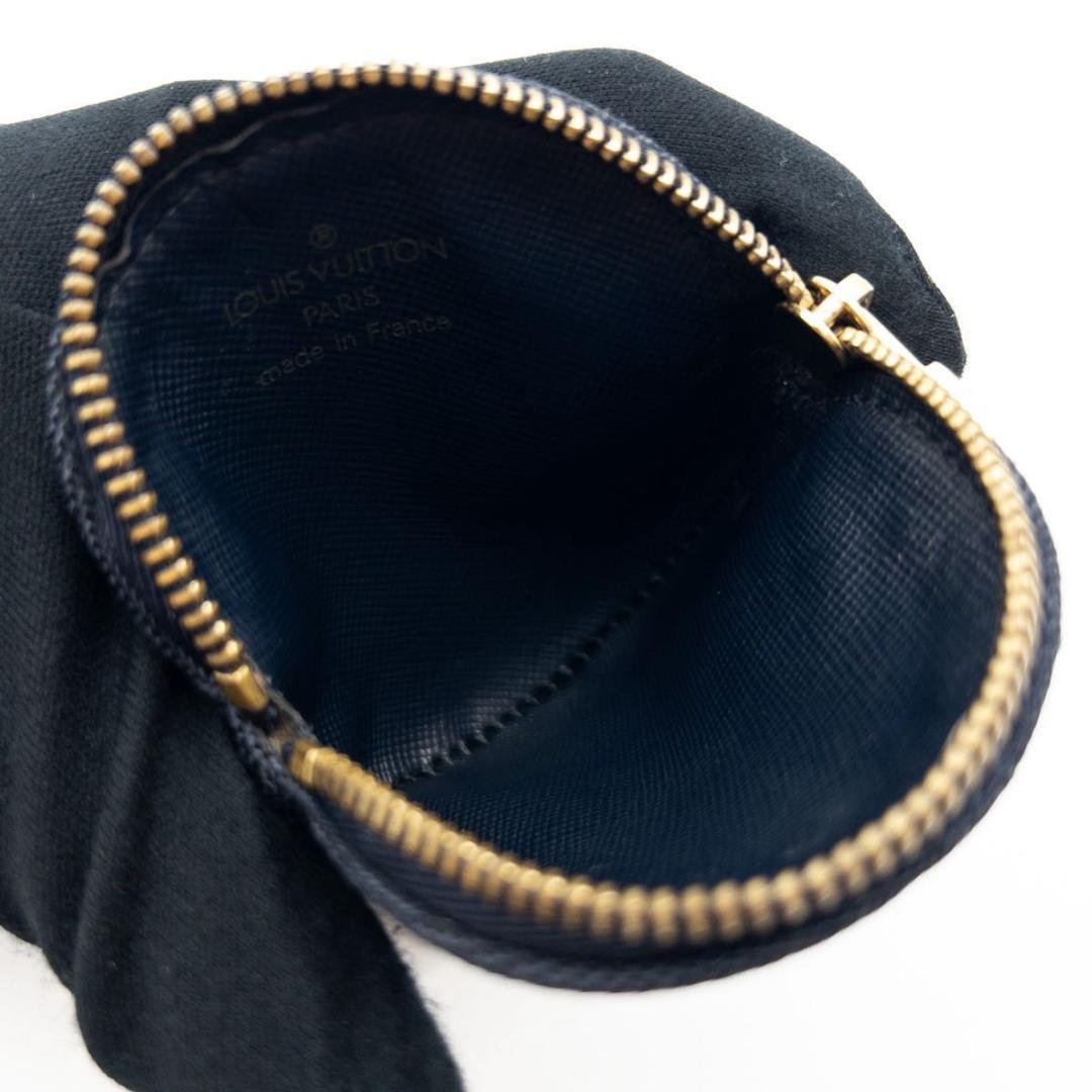 【極美品】ルイヴィトン　ポルトモネロン　モノグラムミニ　ケース　ネイビー