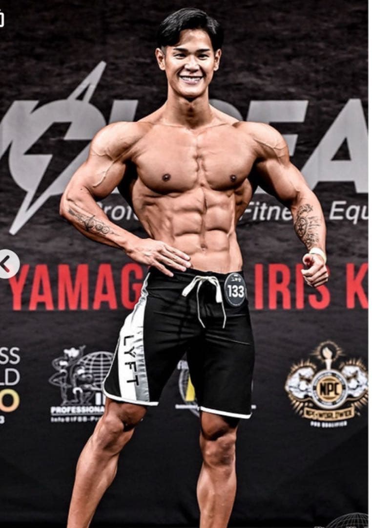 LYFT リフト　ボードショーツ　フィジーク 水着　ステージショーツ　新品