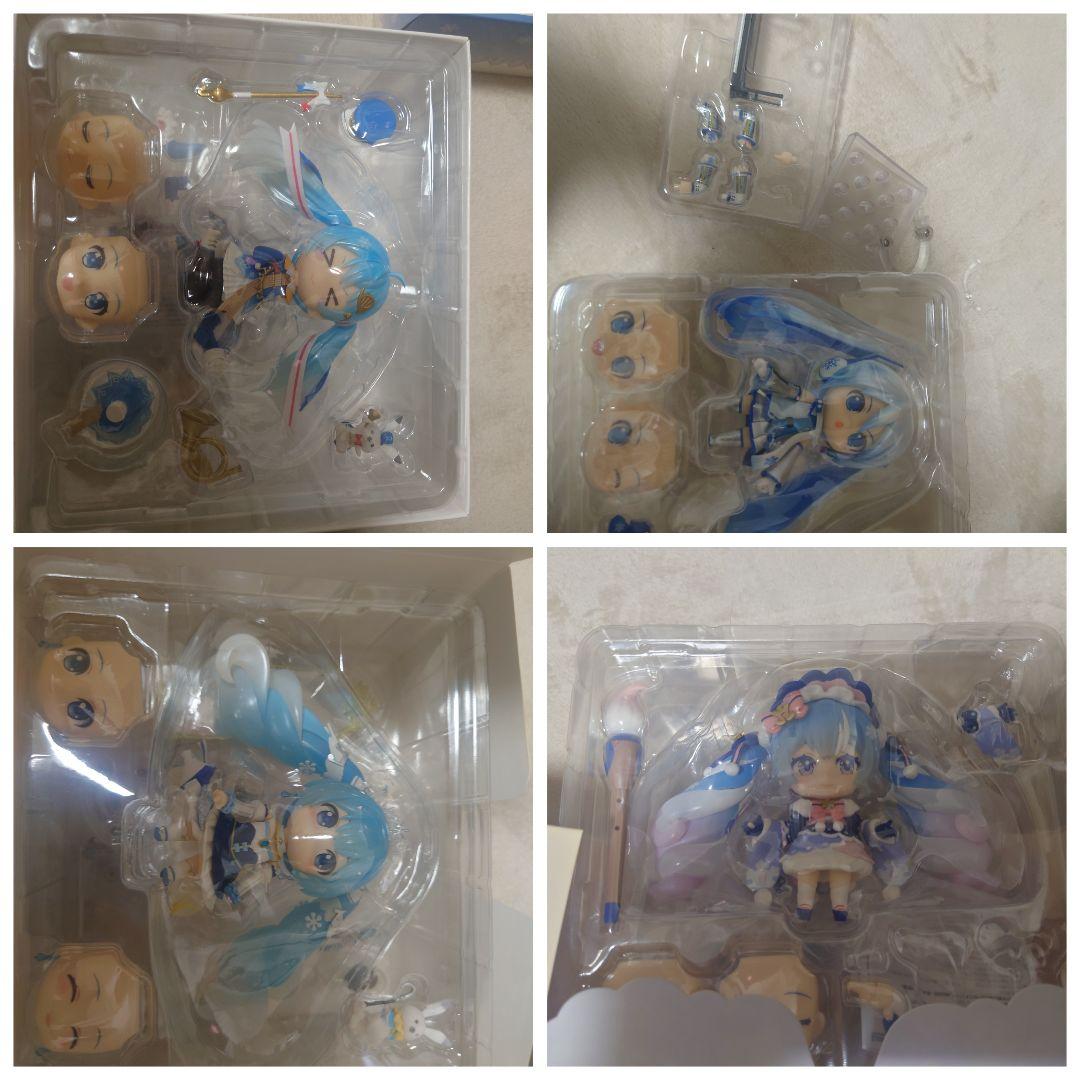 ねんどろいど　初音ミク　雪ミク　まとめうり