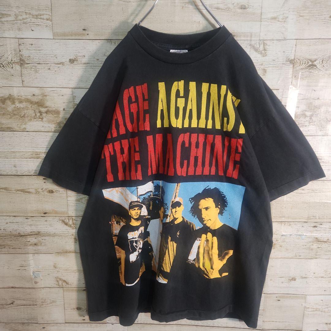 レイジアゲインストザマシーン バンドTシャツ 黒 XL