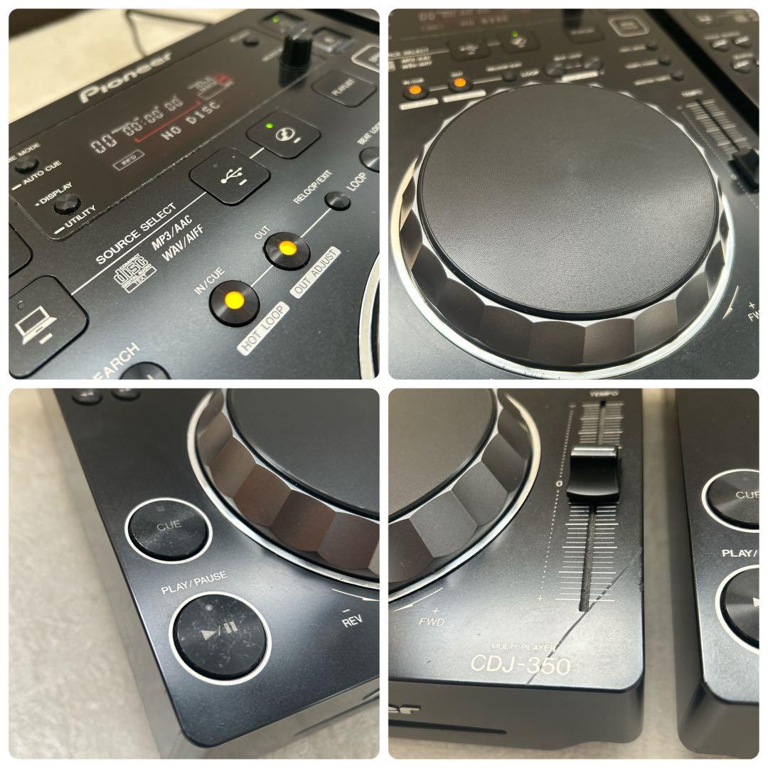 PIONEER パイオニア CDJ-350 2台セット DJマルチプレーヤー
