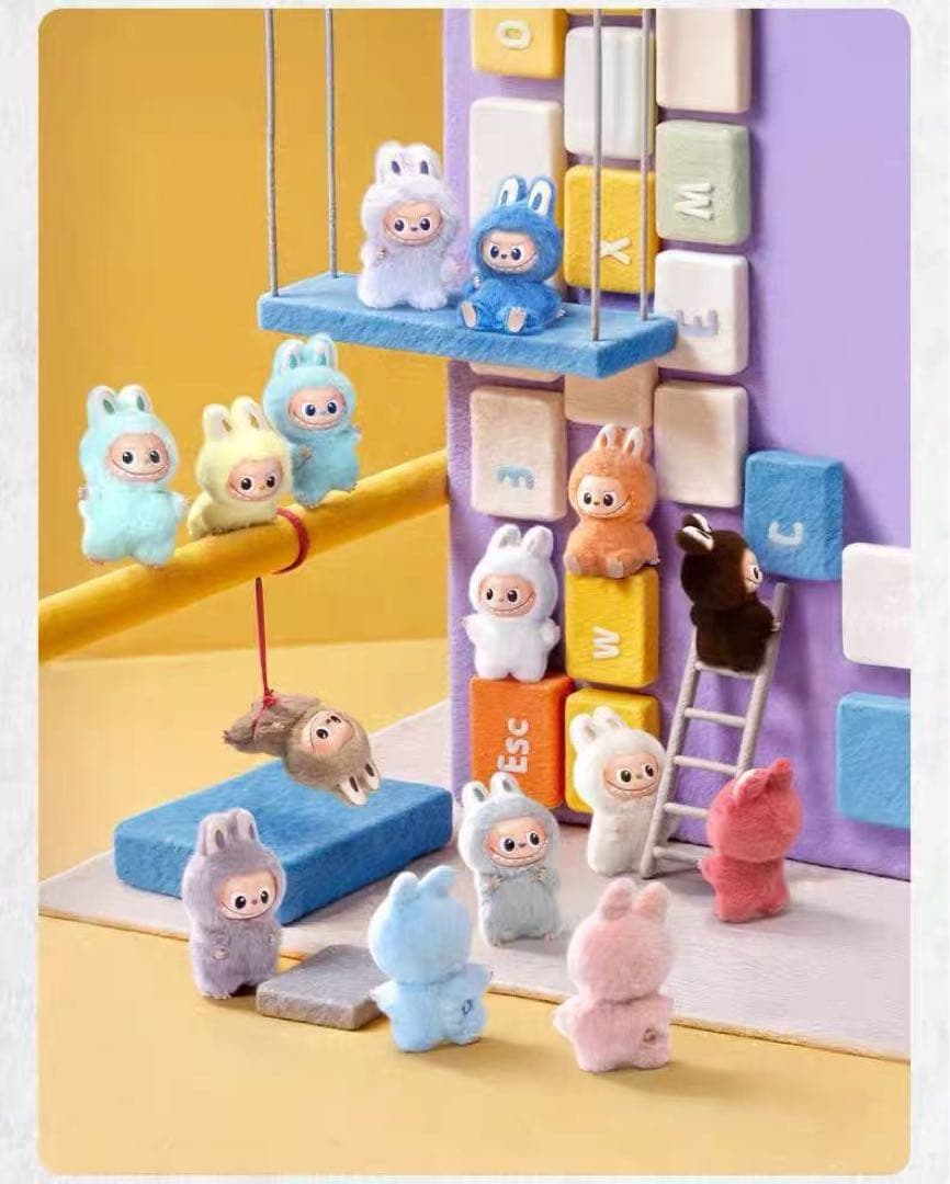 POPMART LABUBUラブブぬいぐるみ正規品 箱開けないN〜Z 14本