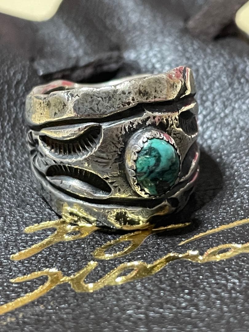 ビッグハンド　big hand ターコイズリング　シルバー925