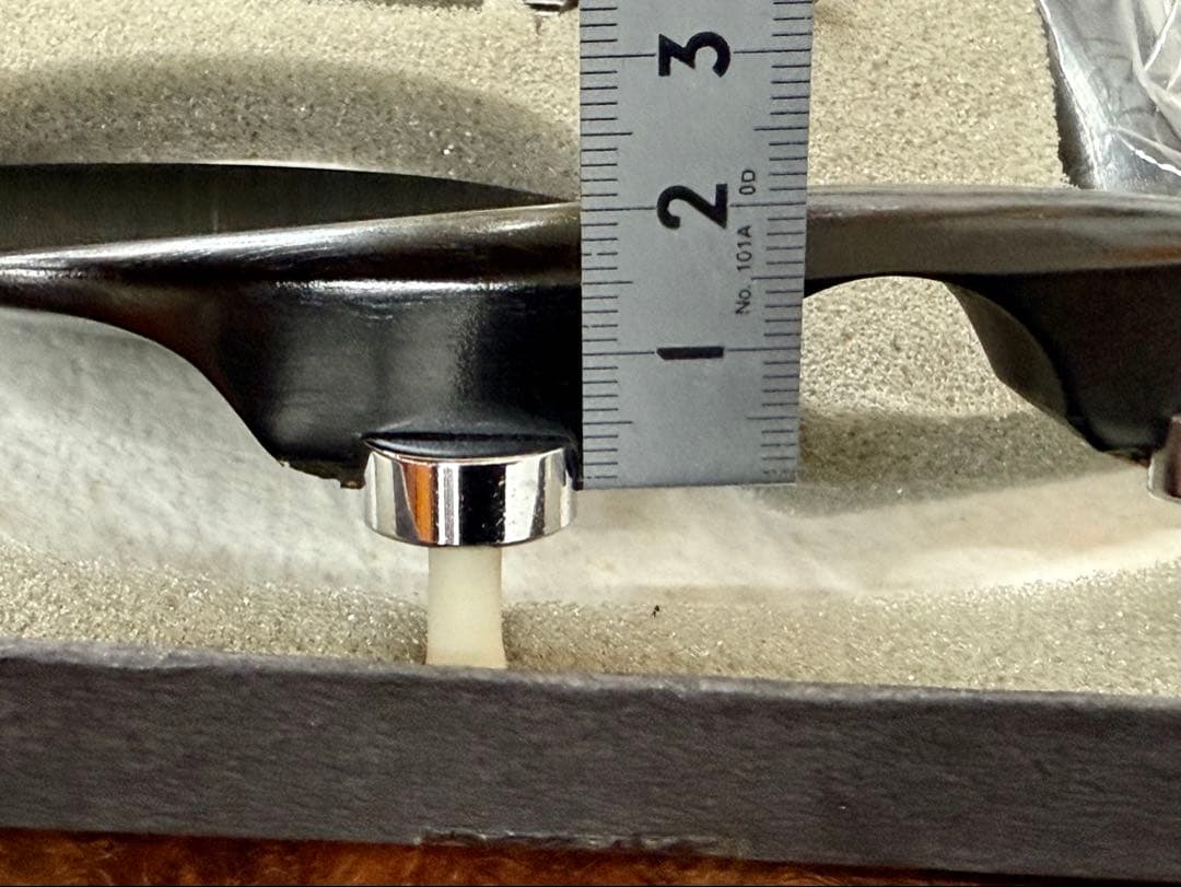 【新品】バイオリン用フィッティングセット（エボニー／クローム金具）未使用品！