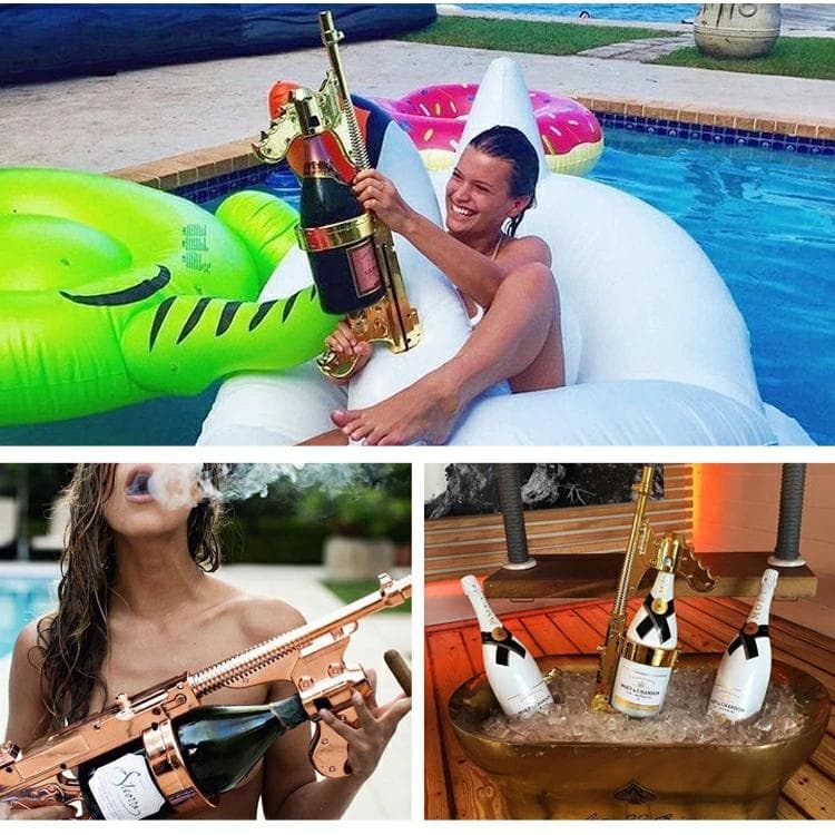 新品 Champagne Gun シャンパンガン シャンパン ローズゴールド