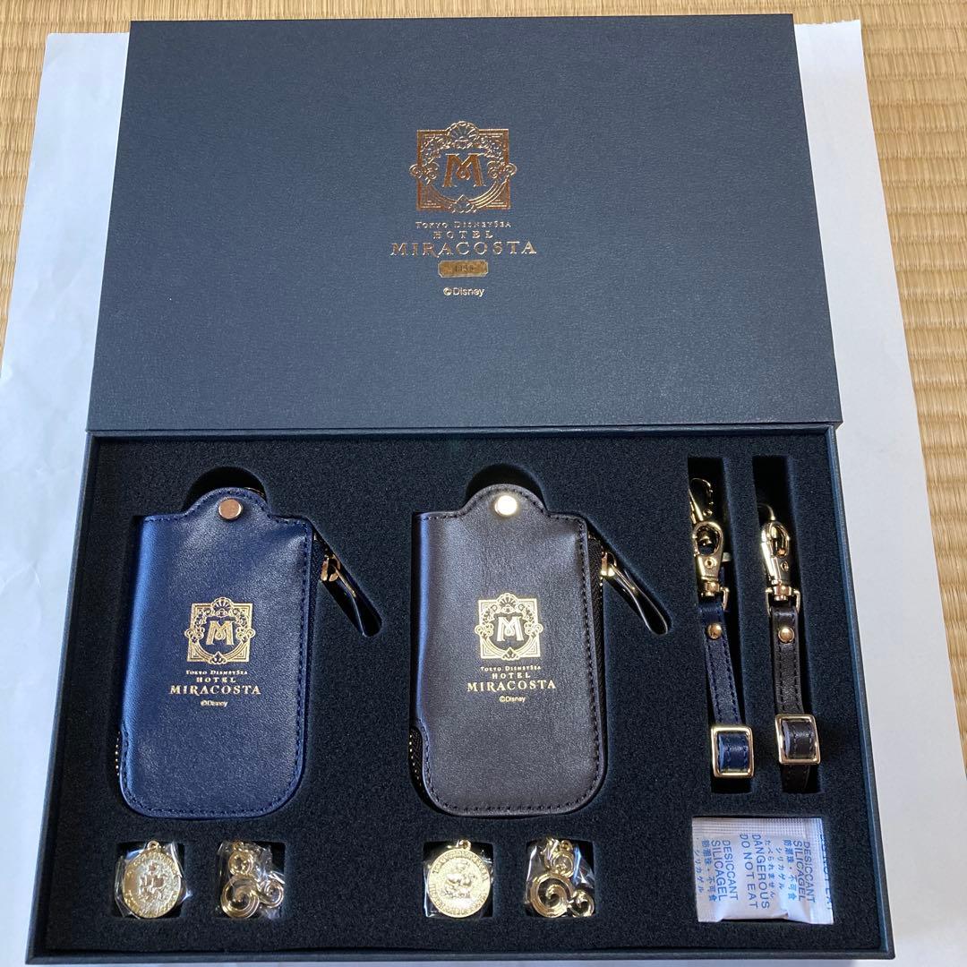 ホテル　ミラコスタ　レザーキーケースセット
