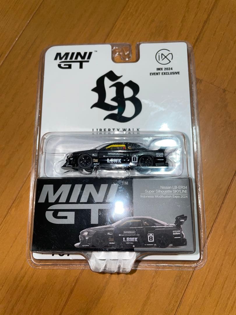 Mini GT #797 LBWK IMX限定日産LB-ER34