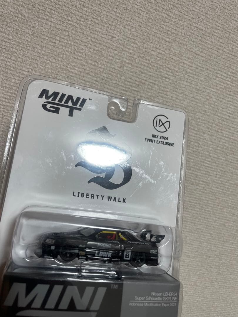 Mini GT #797 LBWK IMX限定日産LB-ER34