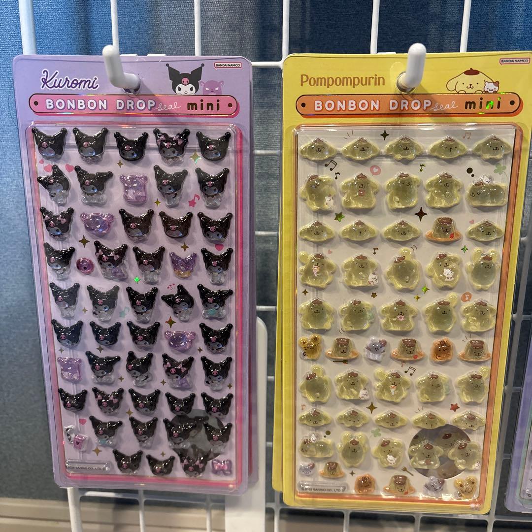 ボンボンドロップミニシール サンリオ8パックセット