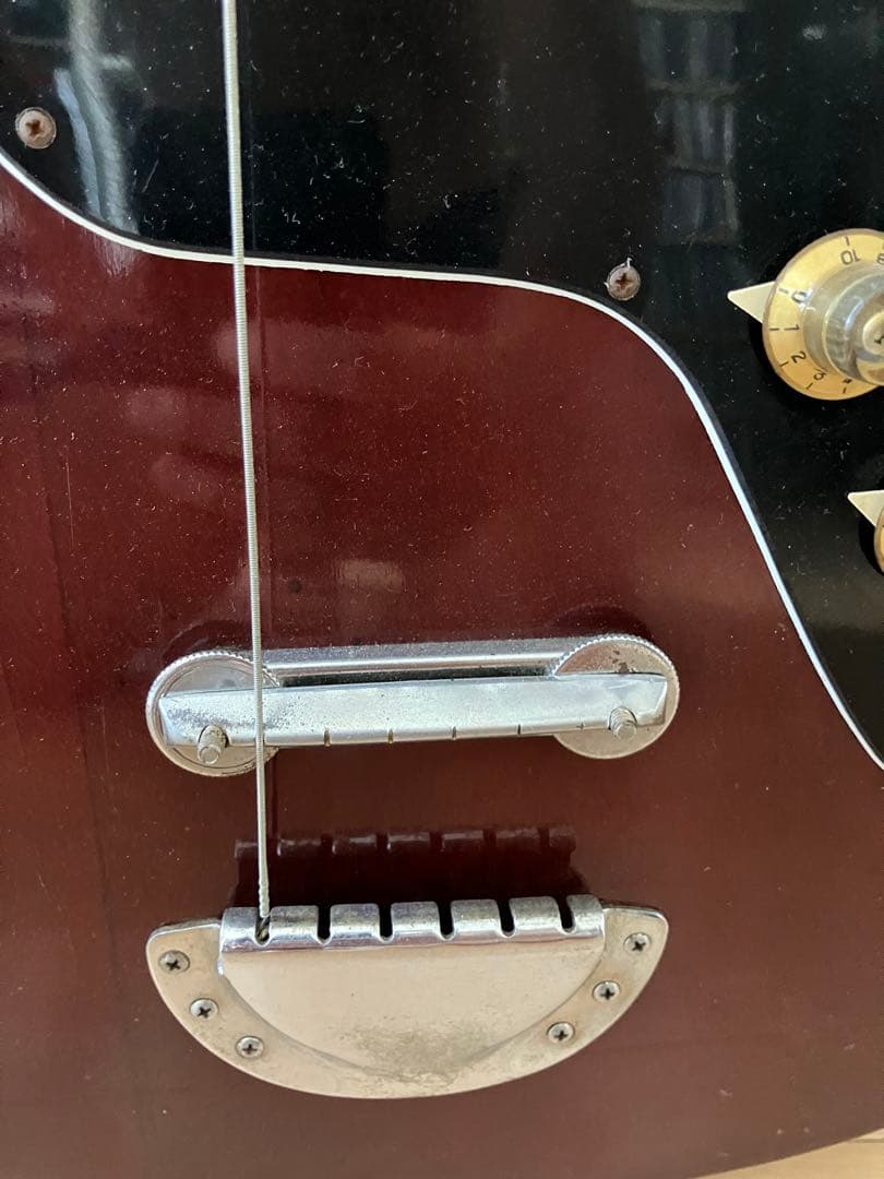 Grantson エレキギター バーガンディ