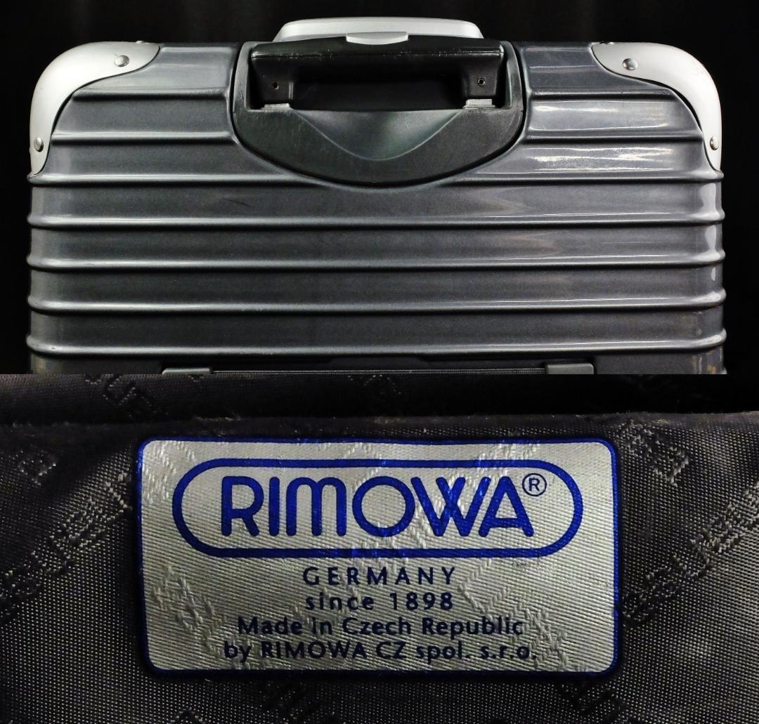 リモワ 899.62『ルフトハンザ/リンボ』2輪BIZトロリー　シール 24L