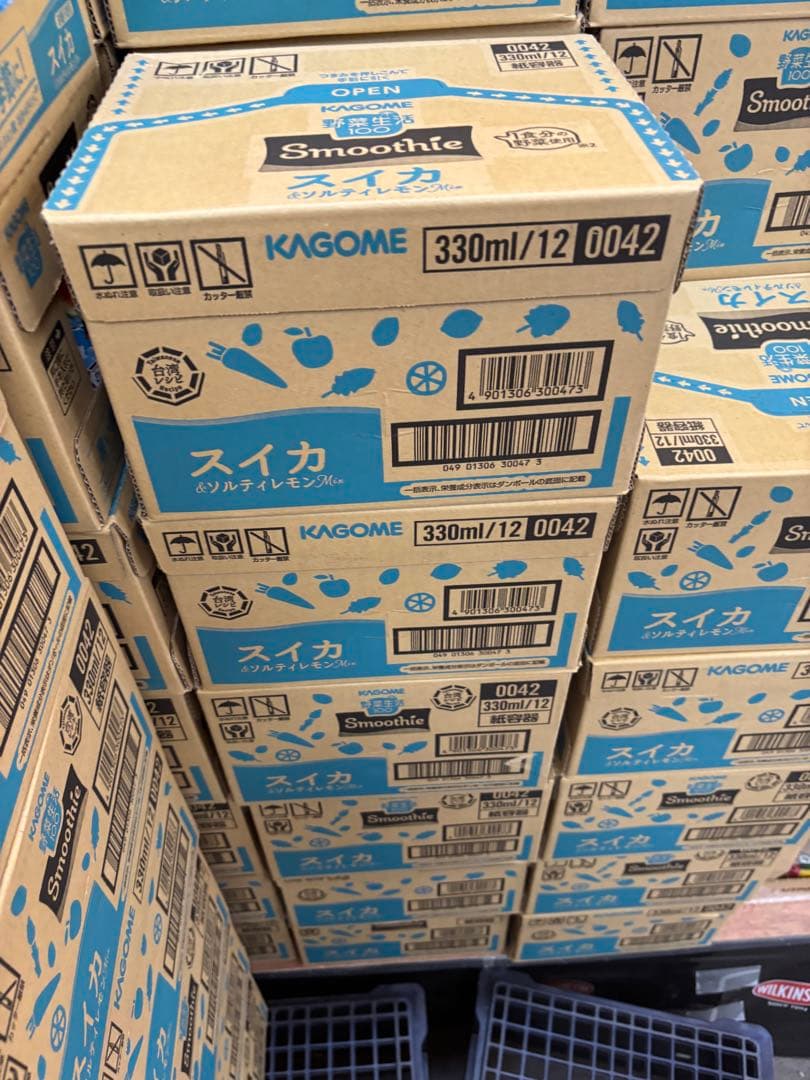 【早い者勝ち】72本　カゴメ　野菜生活　スムージー　スイカ　ソルティレモン