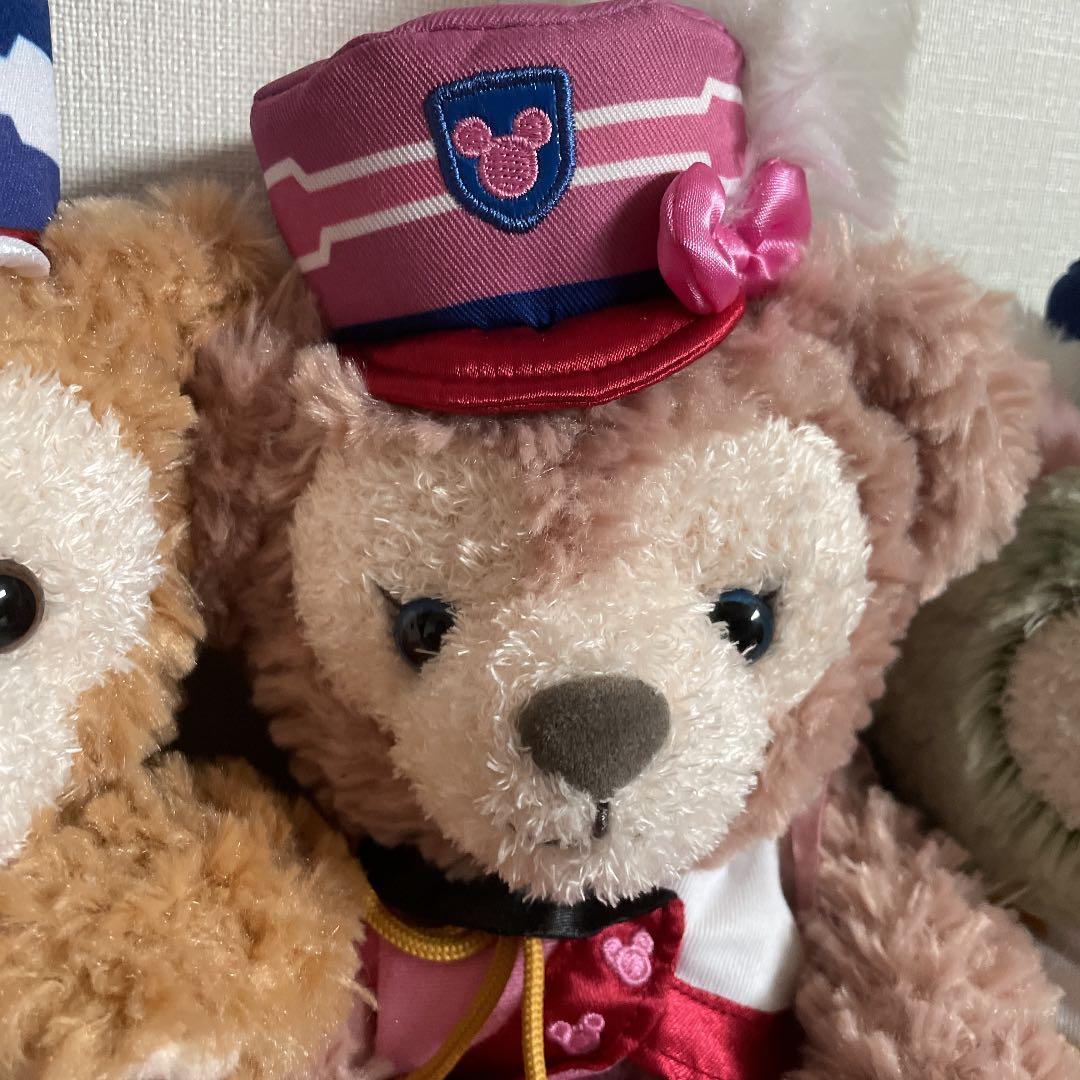 ハッピーマーチングファン　ぬいぐるみ　ダッフィー　ジェラトーニ　ステラルー