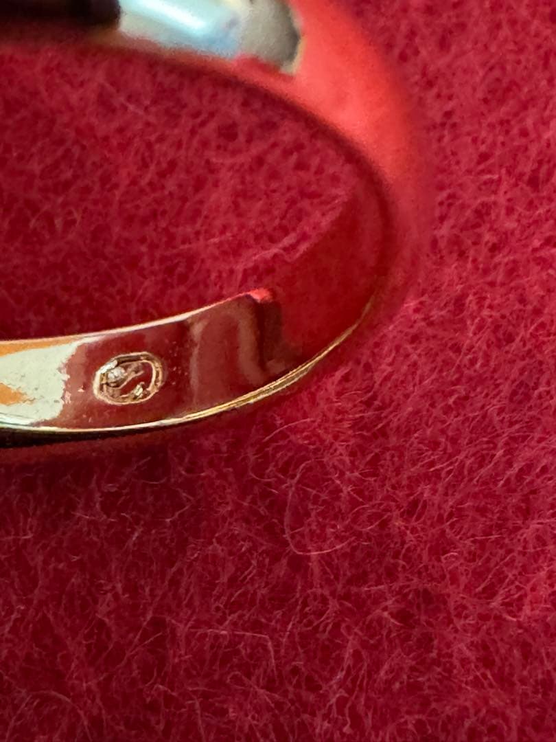 スワロフスキー ゴールドクリスタルリング価格交渉どうぞ