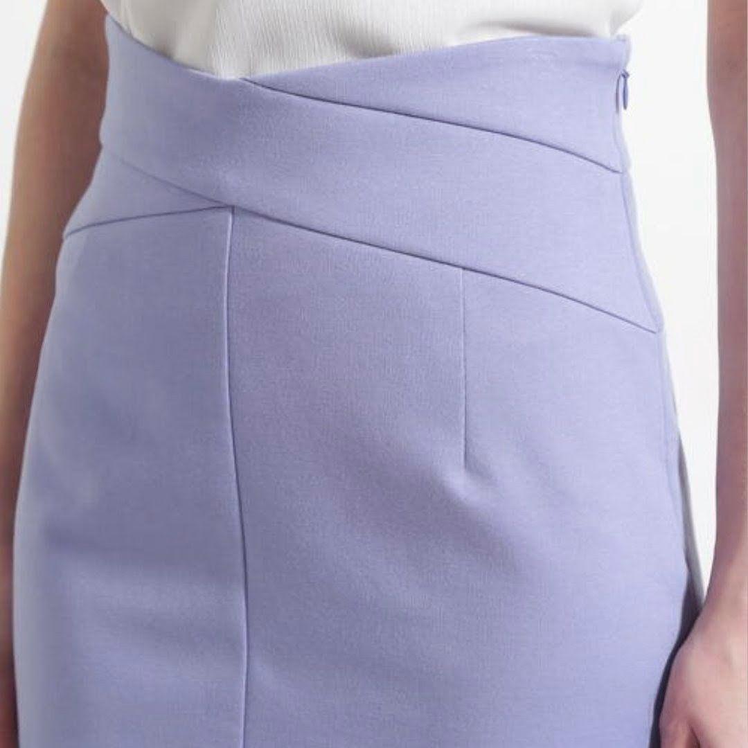 【新品】ピンキーアンドダイアン クロスウエストタイトスカート 美シルエット