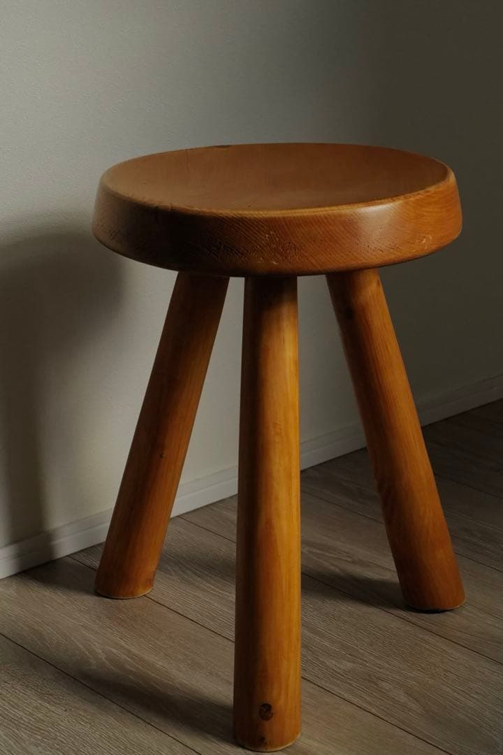 シャルロットペリアン Les Arc stool 1960s