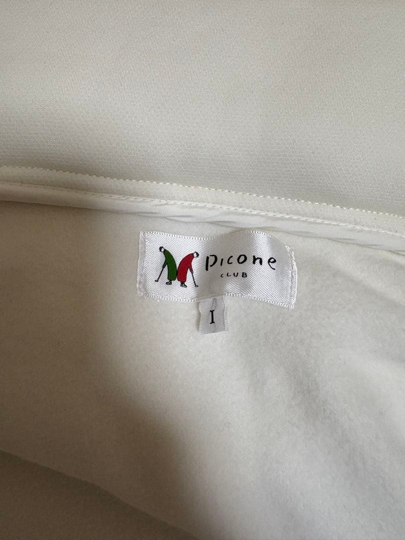 【新品未使用】PICONE CLUB ホワイトジャケット フード付き