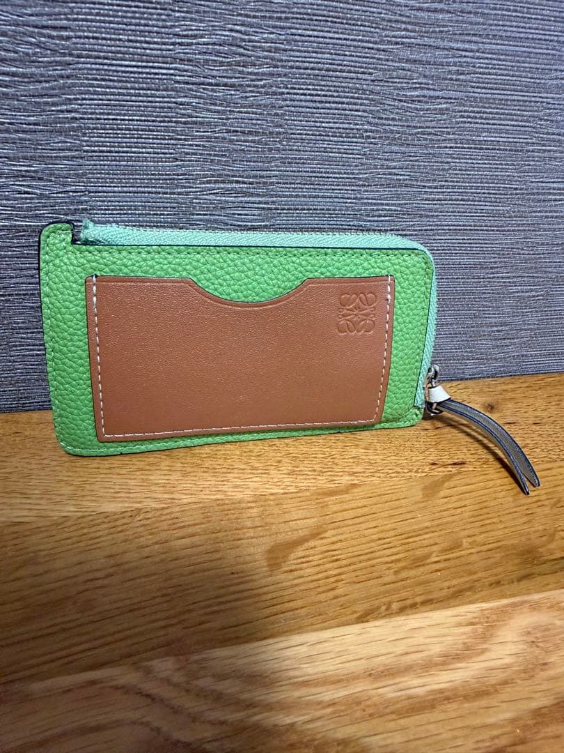 ※ゆゆゆ LOEWE ケース グリーン/ブラウン