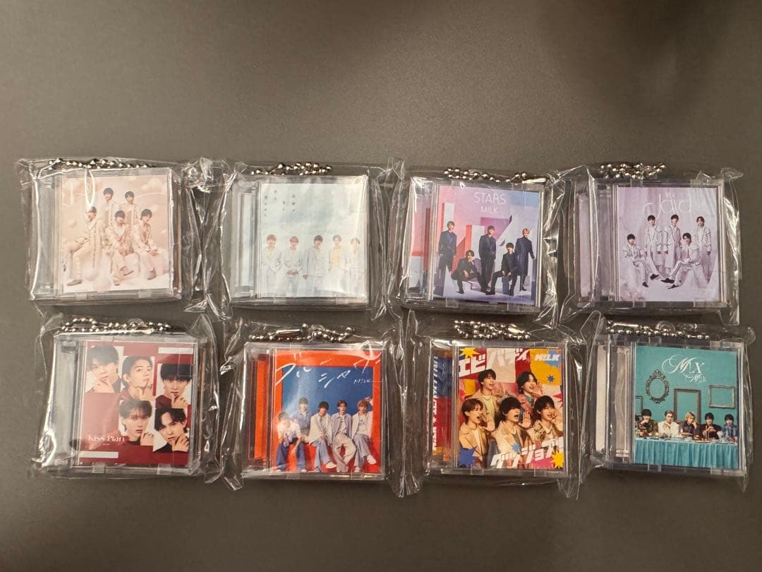 ミニジャケットキーホルダー セミコンプ