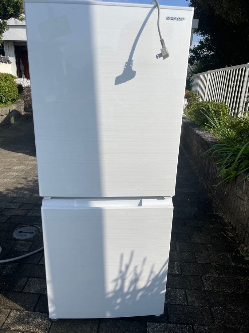 SHARP SJ-D156-W ホワイト冷蔵庫 2021年製