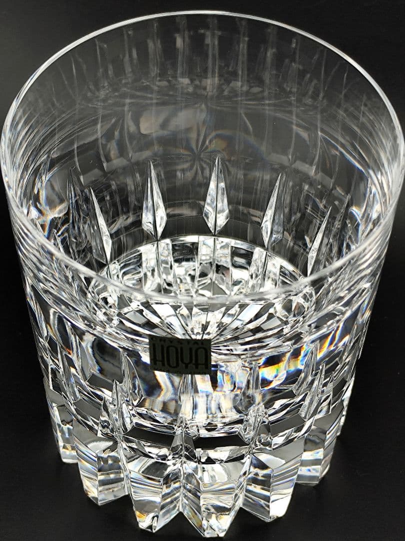 超希少品✦ホヤクリスタル HOYA 佐々文夫サイン無（切子、江戸切子、薩摩切子）