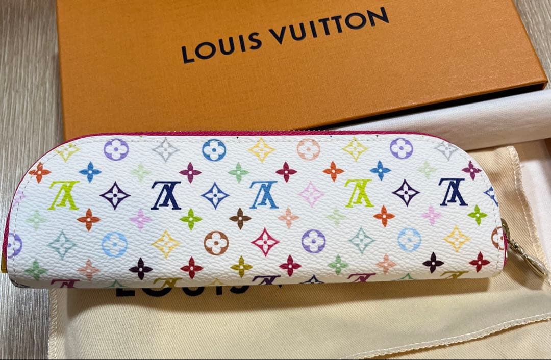 ルイ・ヴィトン　ペンシルポーチ　シャーロット　ペンケース　マルチカラー　村上隆