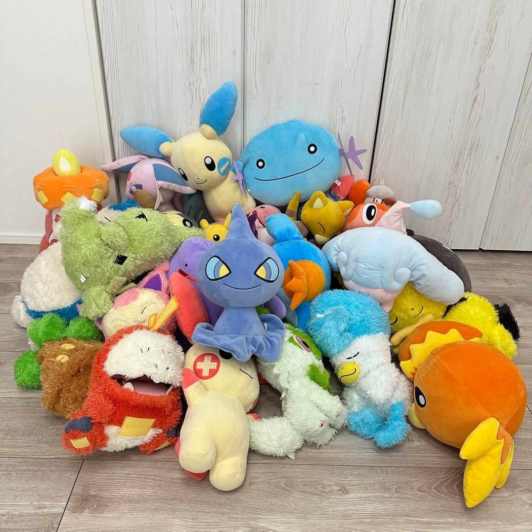 ポケットモンスター　ぬいぐるみ　大量　まとめ　セット売り　ポケモン　30点