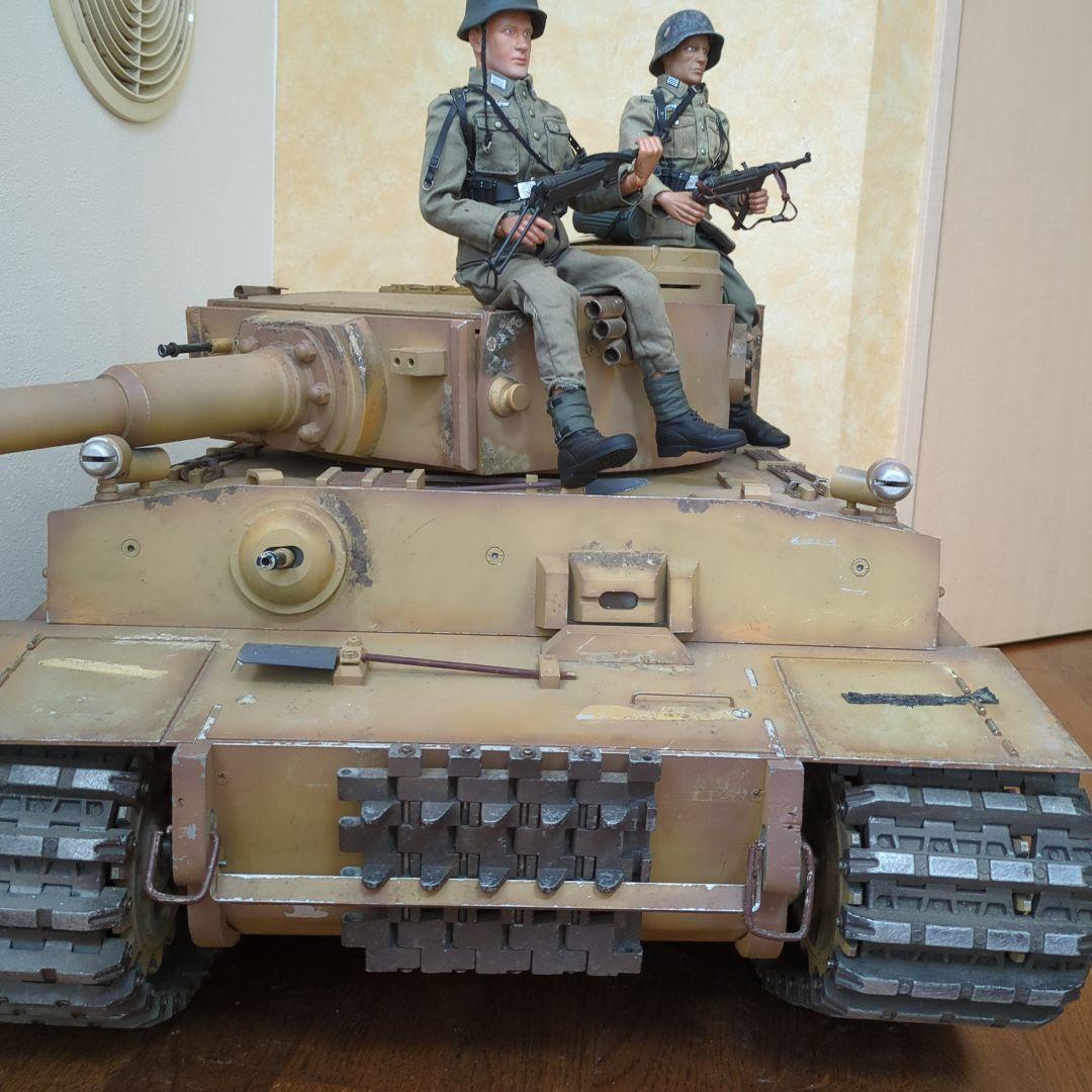 タイガー一型ドイツ戦車　金属製