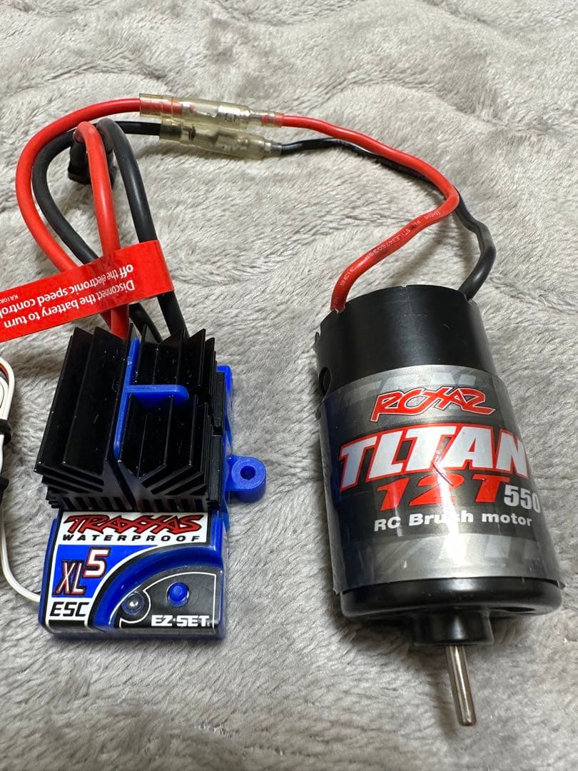 トラクサス　ESC XL5 12T モーター2個　セット　1個新品