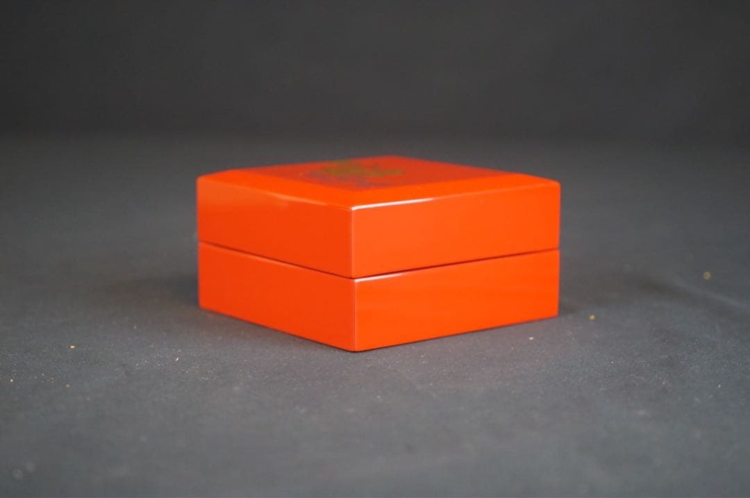 輪島屋本店 輪島塗 宝石箱 共箱 栞付 木製漆器