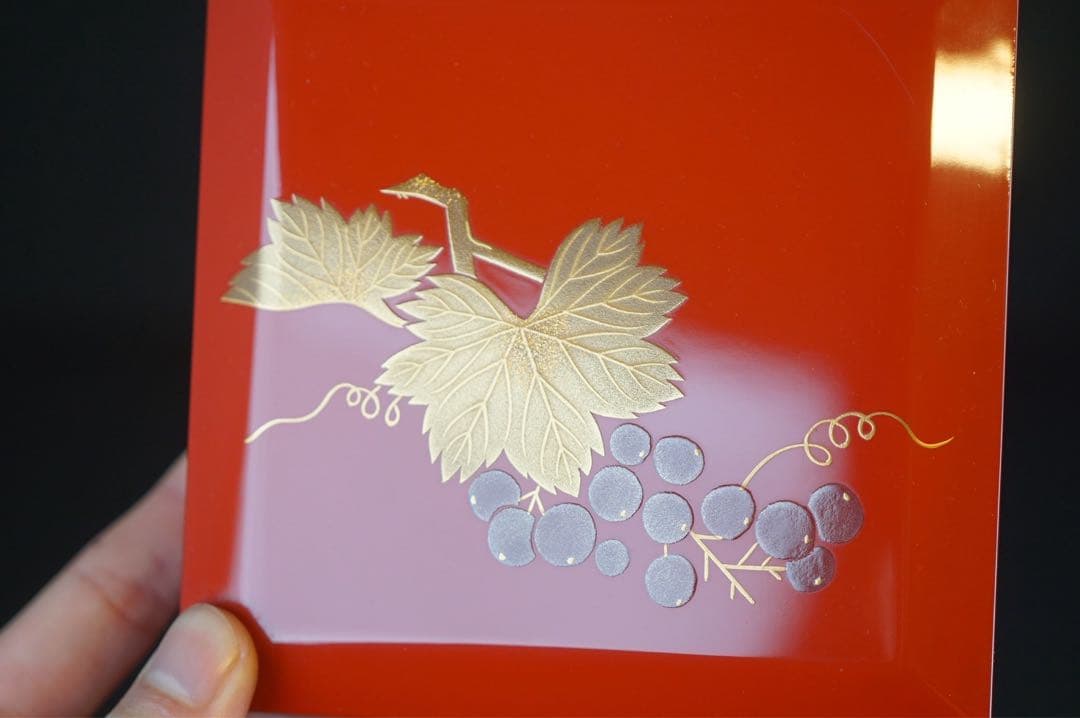 輪島屋本店 輪島塗 宝石箱 共箱 栞付 木製漆器