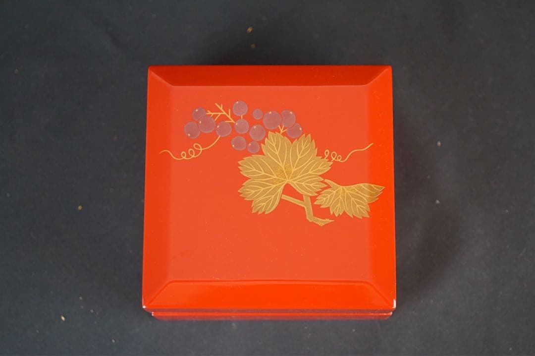 輪島屋本店 輪島塗 宝石箱 共箱 栞付 木製漆器