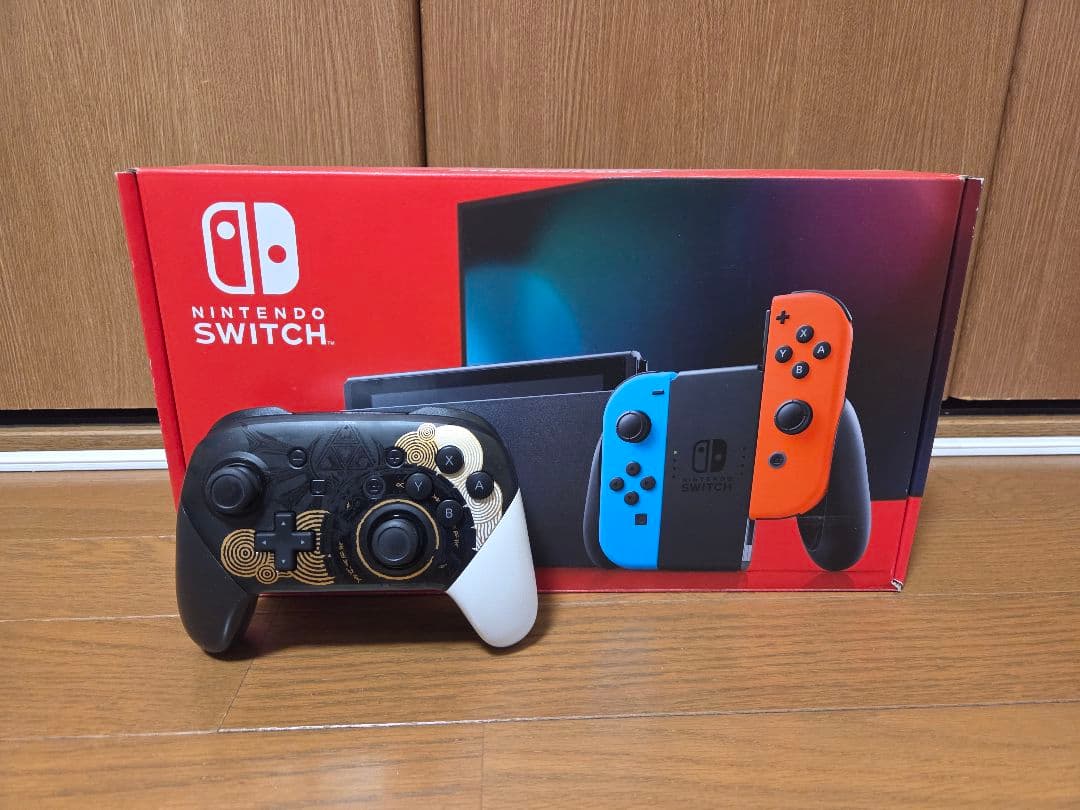 Nintendo Switch 本体 ネオンブルー/オレンジ プロコンセット