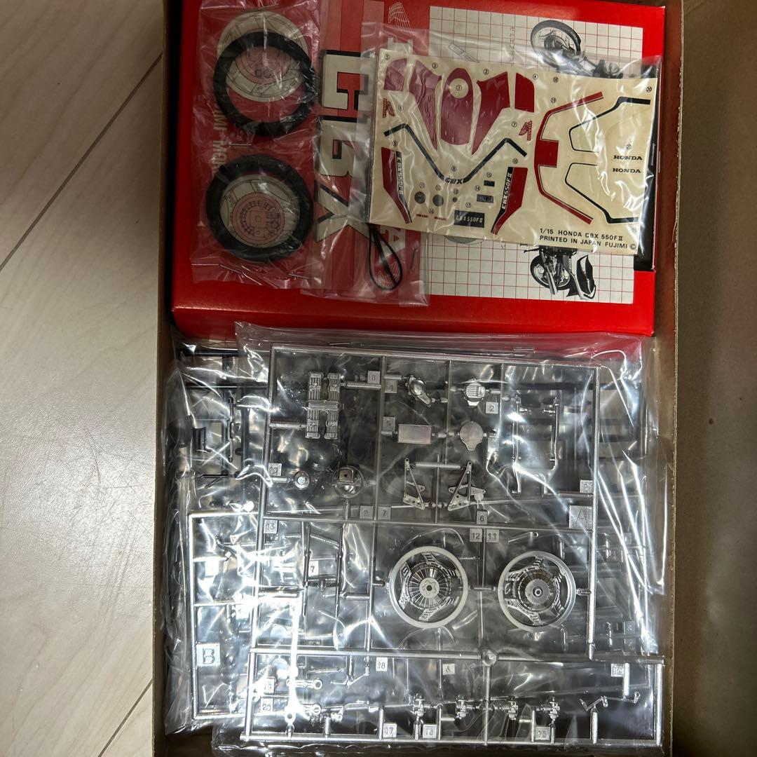 フジミ激レアHONDA CBX550F-II 1/15スケールプラモデル