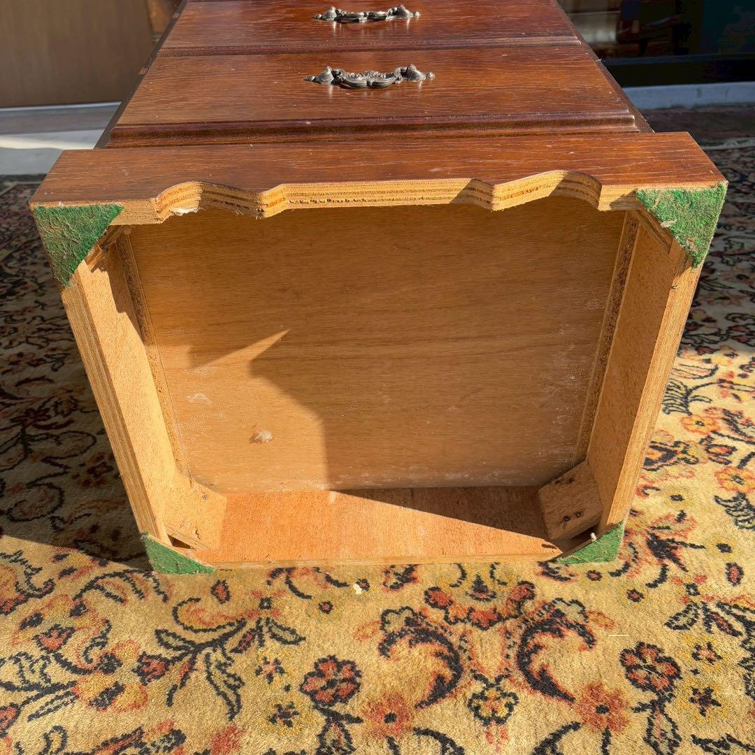 越後民芸家具 ナラ材 ハイチェスト　ヨーロピアンスタイル